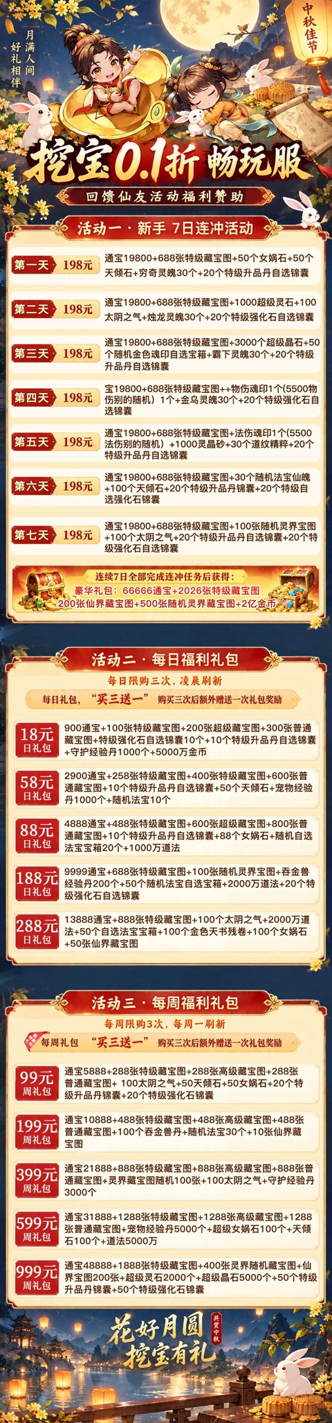 道友来挖宝4.0充值介绍